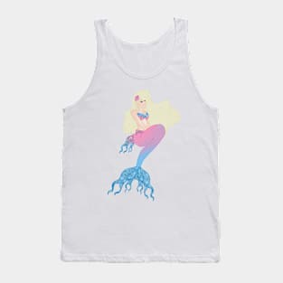 Cotton Candy Mermaid V2 Tank Top